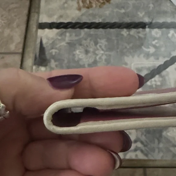 Coach Beige and Pink Passport Cover - Picture 6 of 9